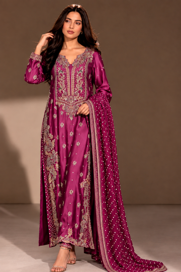 Magenta Elegance - Sehrish Nadeem